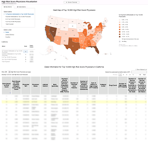 Final Tool with the Map View